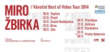 „The Best Of“ podzim Mira Žbirky -  Vánoční Best of Video Tour a 2-DVD The Best of Video.